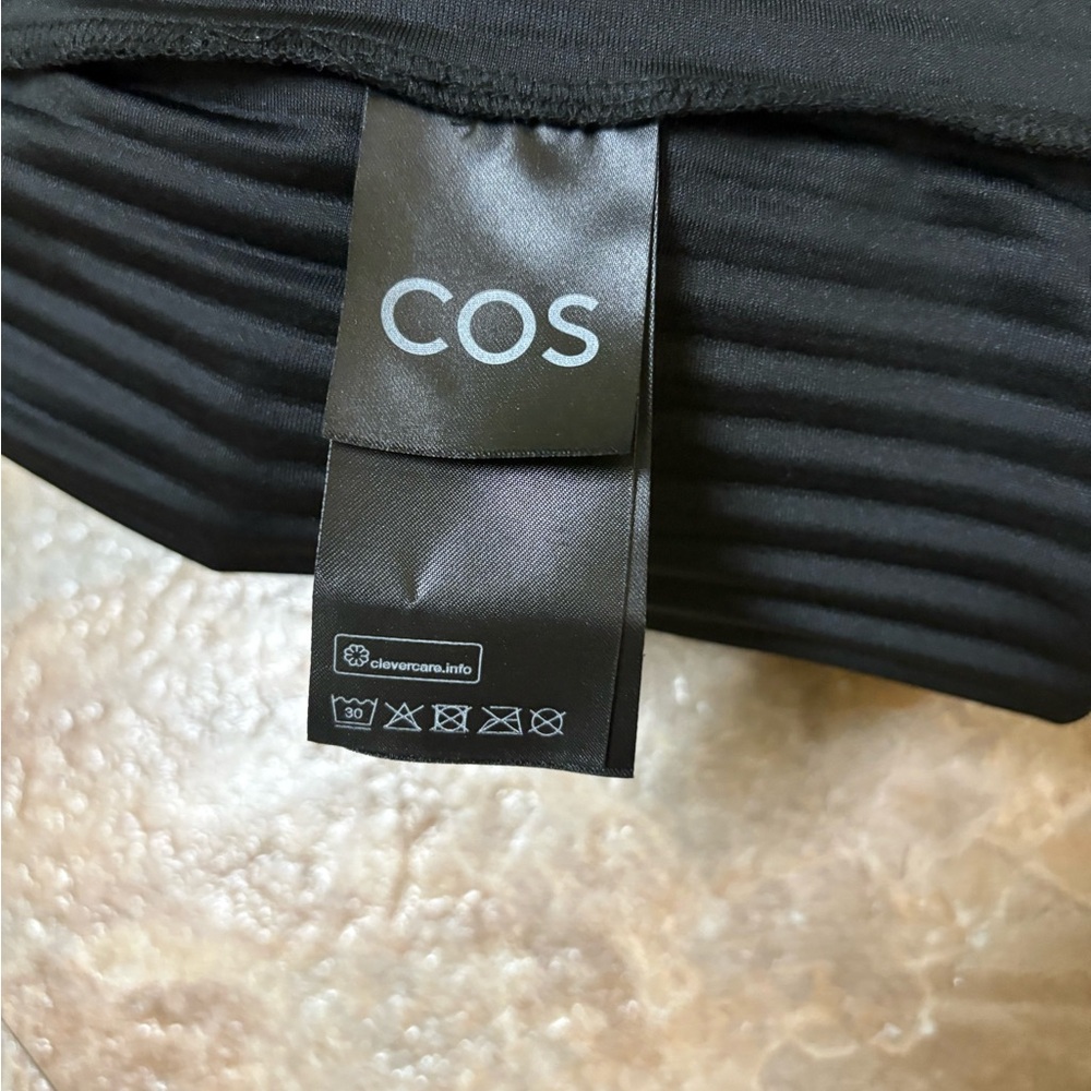 COS Black Ribbed Jumpsuit - Picture 9 of 10